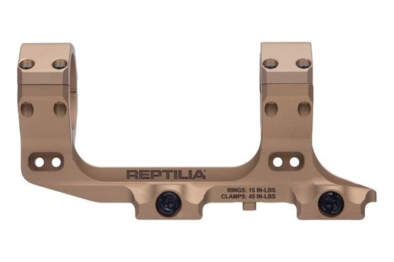 Reptilia AUS 1.70" Height Optic Mount in FDE fits 30mm optics